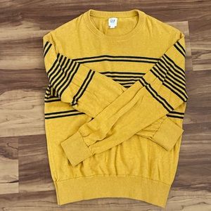 Gap sweater with blue lines, small, used like new.